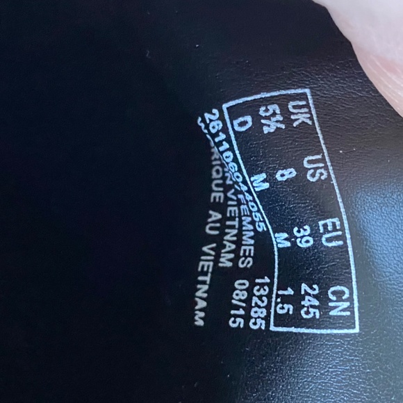 New Clarks Lace Up Boots - 8 - Picture 5 of 5